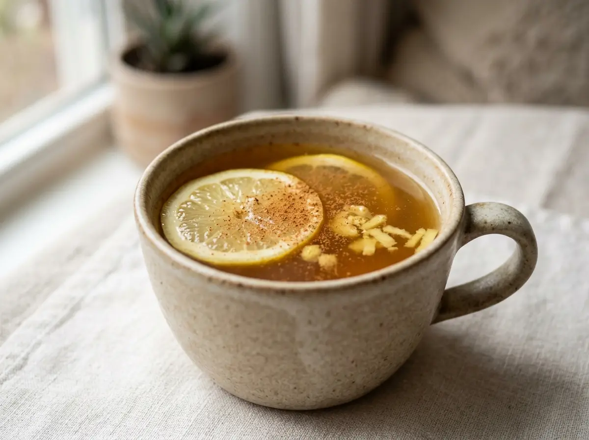 asian-honey-wellness-drink-recipe-07 Cinnamon variation of asian honey wellness drink recipe.