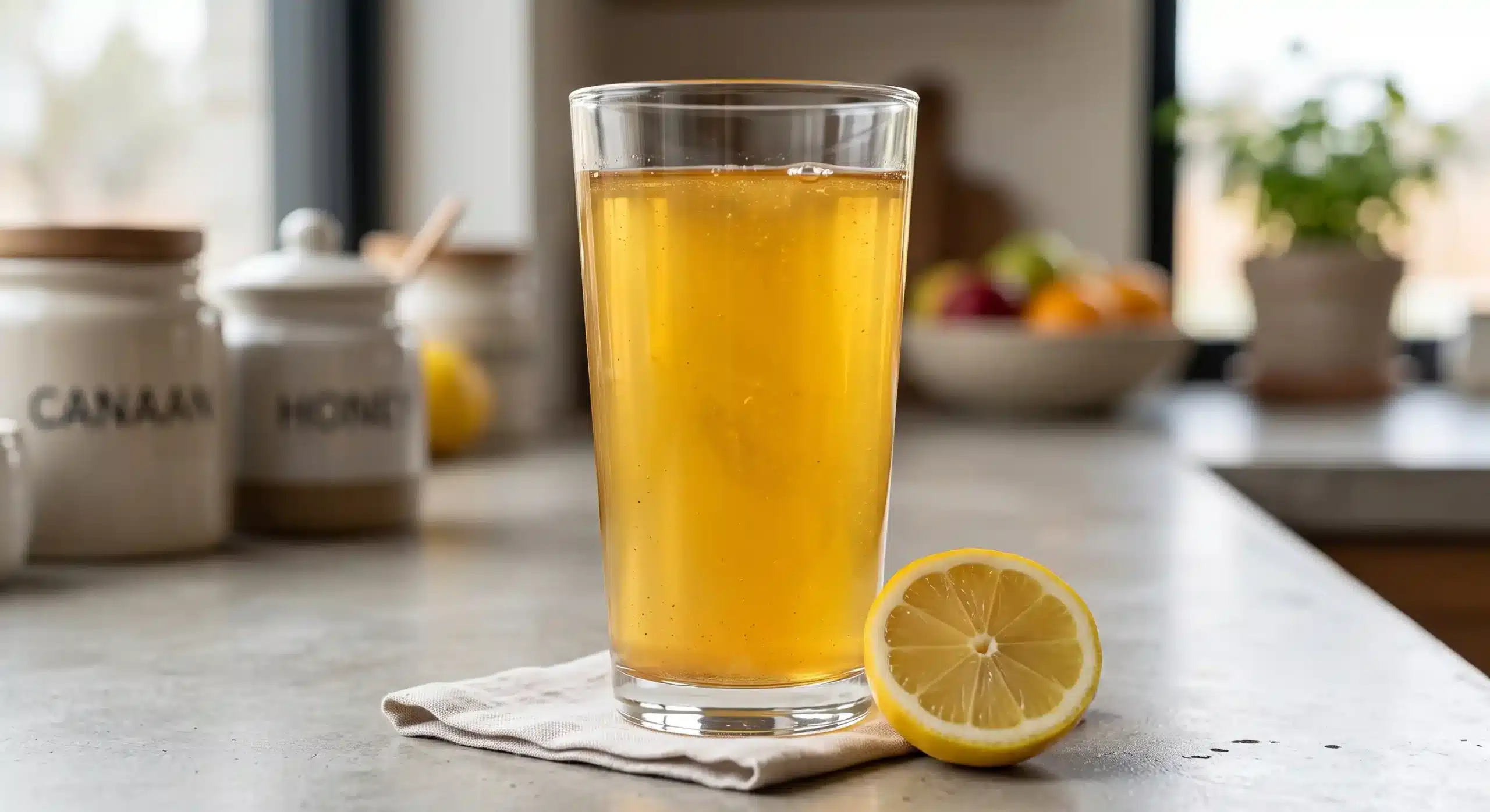 canaan-honey-trick-recipe-10 Final serving canaan honey trick recipe morning drink.