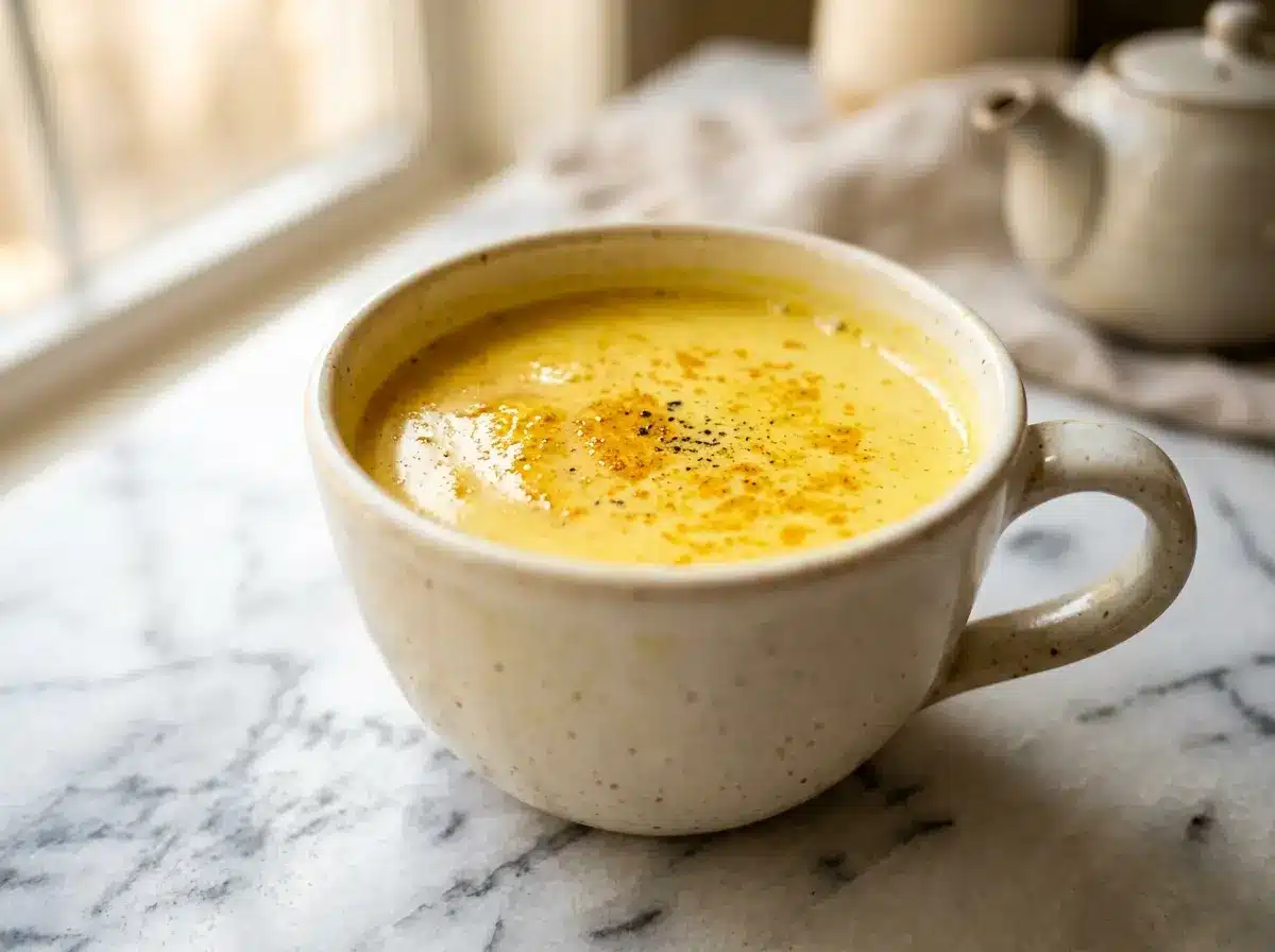 Dr gupta honey recipe truth turmeric tea in a mug