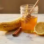 Ingredients for African banana trick recipe on counter