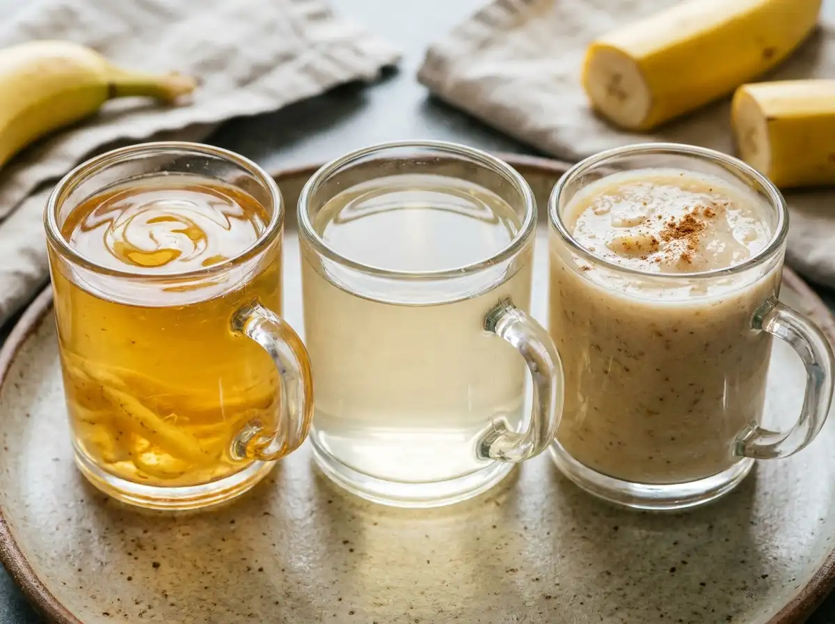 African banana trick compared to other banana drinks