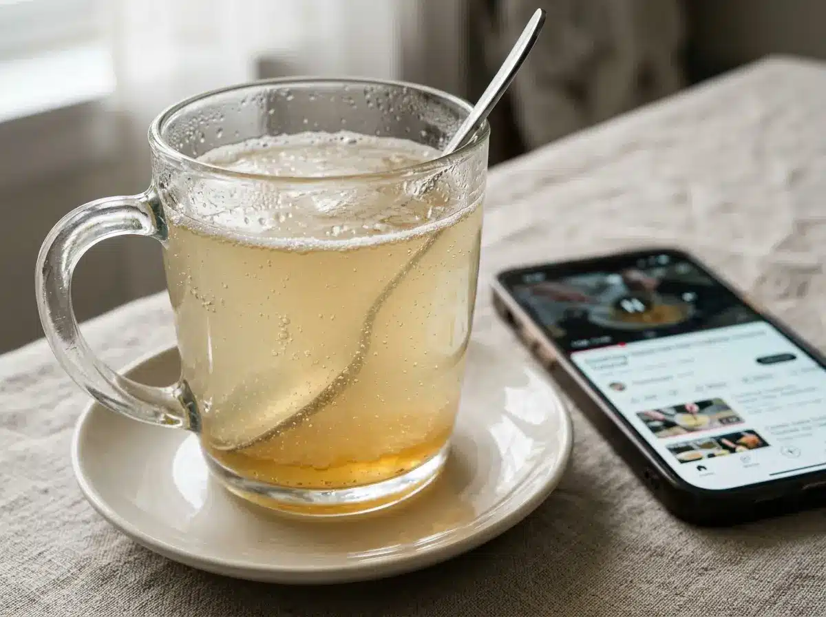 Honey baking soda drink compared to viral horse trick claims